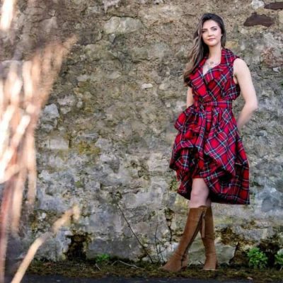 Royal Stewart Tartan Wrap Dress